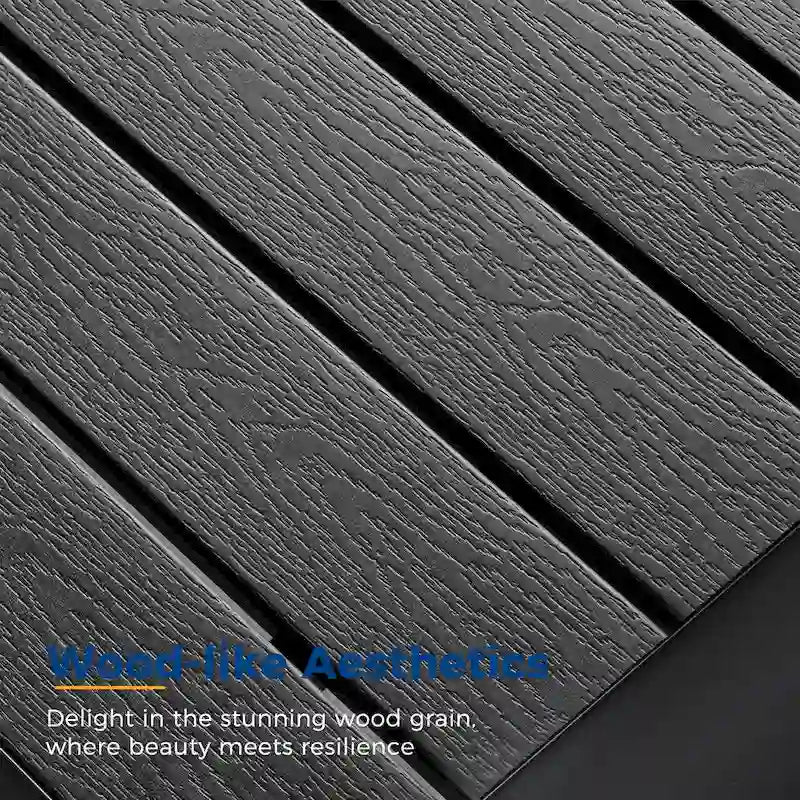 Table basse d'extérieur en aluminium résistant aux intempéries