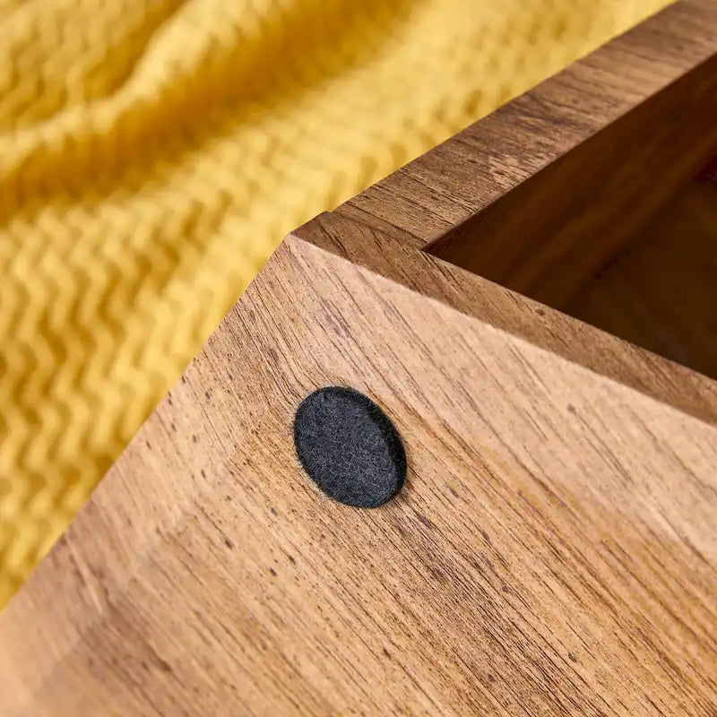 Ensemble de table basse hexagonale à motifs minimalistes