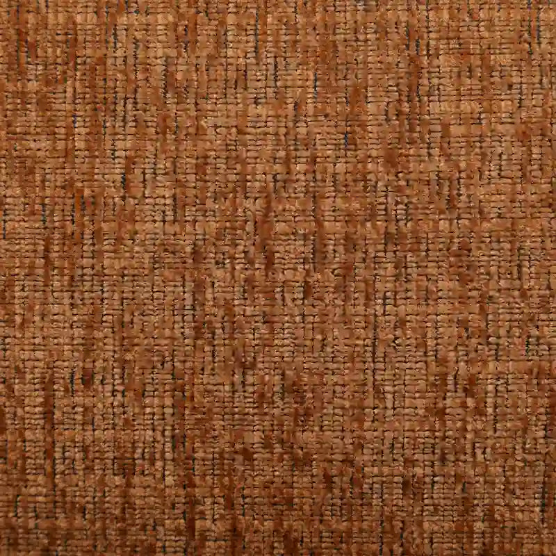 Fauteuil pivotant moderne marron en chenille de 31,5 pouces