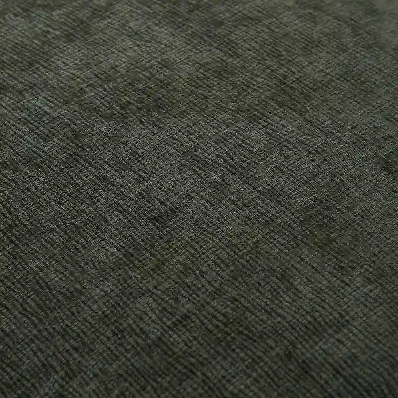 Canapé d'angle modulaire sans accoudoirs, revêtement chenille, combinaison libre