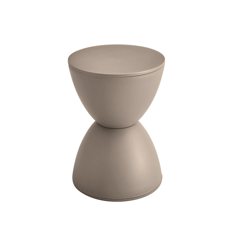 Tabouret Prince contemporain, table d'appoint, table de chevet, table de rangement