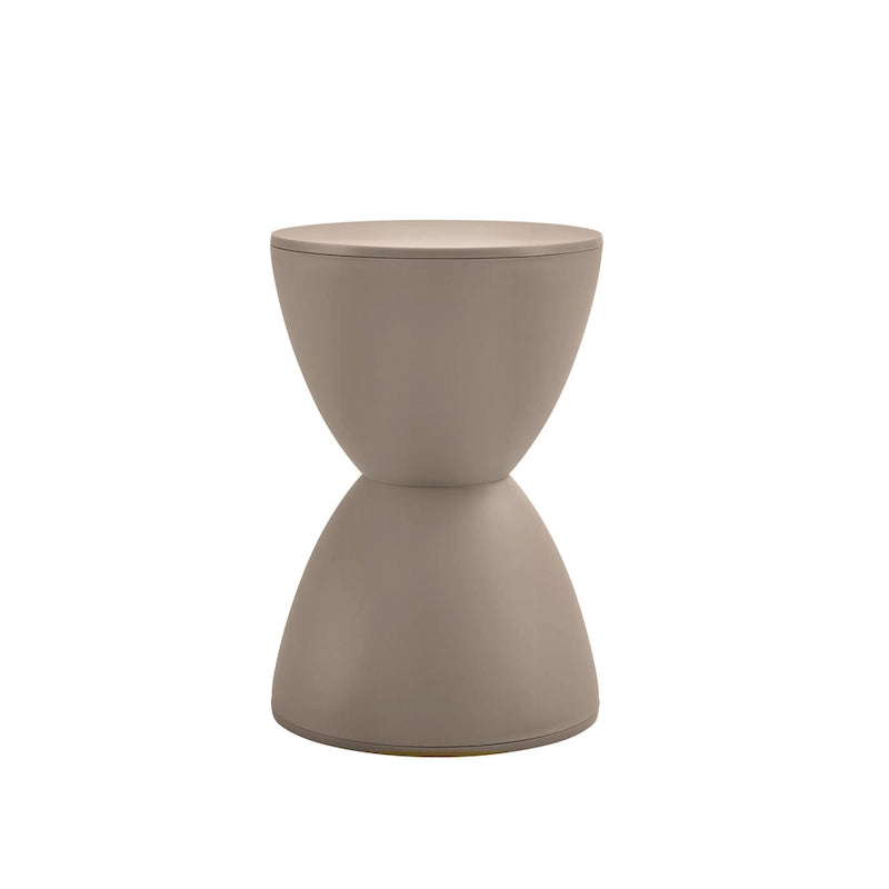 Tabouret Prince contemporain, table d'appoint, table de chevet, table de rangement