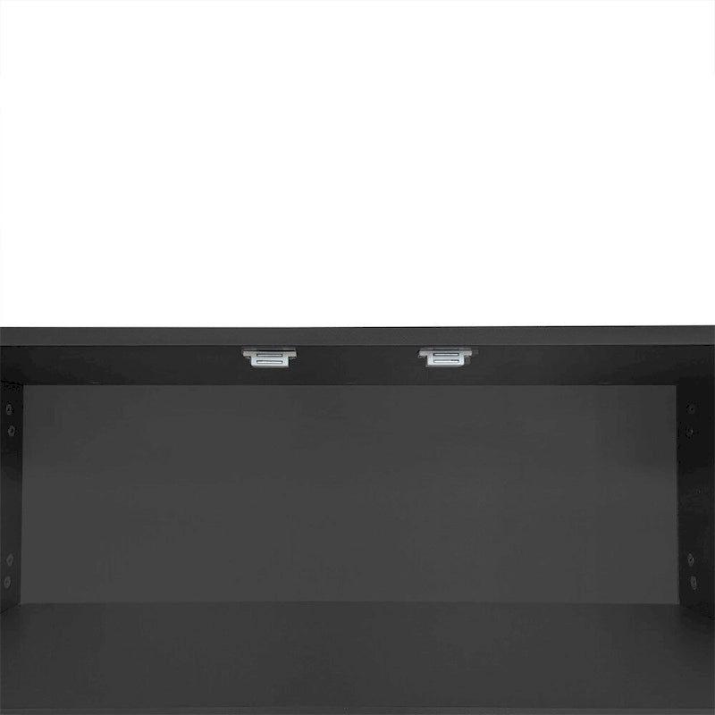 Banc de rangement à chaussures moderne avec rangement dissimulé et coussins rembourrés