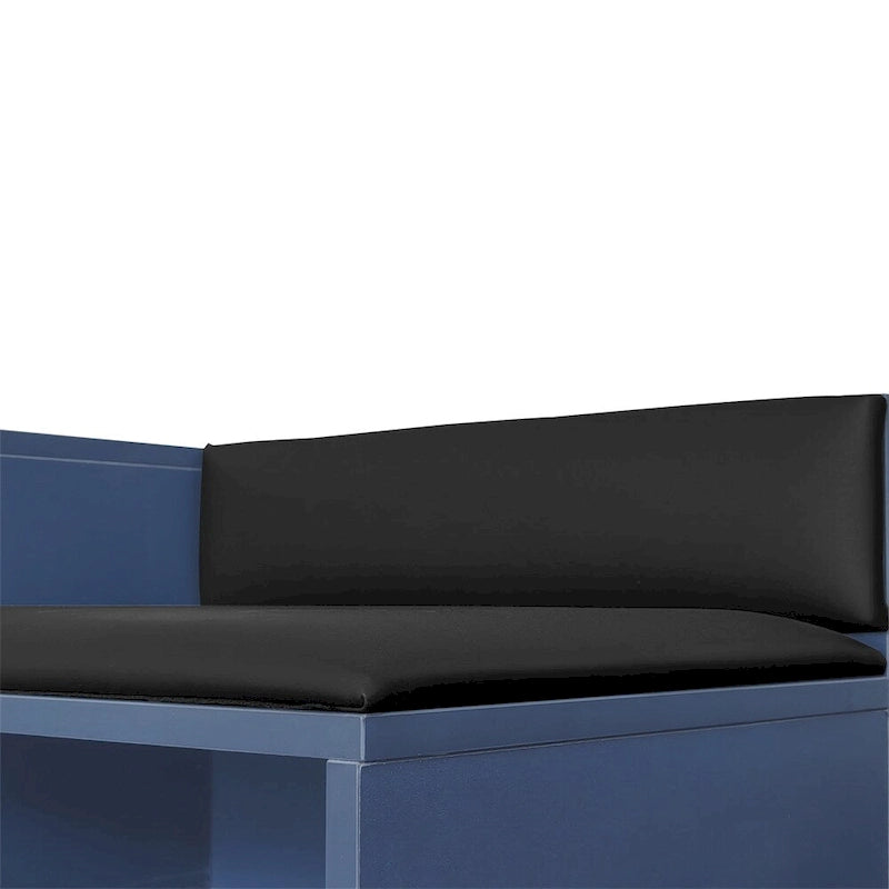 Banc de rangement à chaussures moderne avec rangement dissimulé et coussins rembourrés