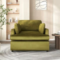 Fauteuil d'appoint surdimensionné Mirod - Coussins d'accoudoirs confortables, style neutre et polyvalent, design élégant, structure durable