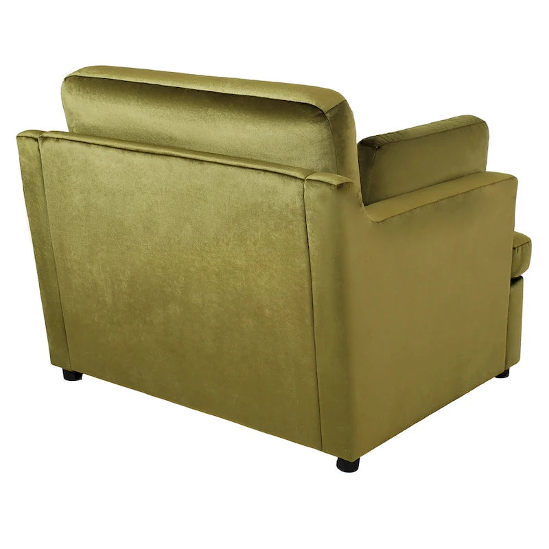 Fauteuil d'appoint surdimensionné Mirod - Coussins d'accoudoirs confortables, style neutre et polyvalent, design élégant, structure durable