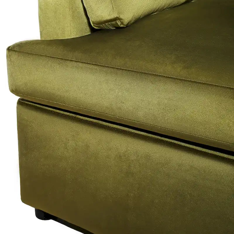 Fauteuil d'appoint surdimensionné Mirod - Coussins d'accoudoirs confortables, style neutre et polyvalent, design élégant, structure durable