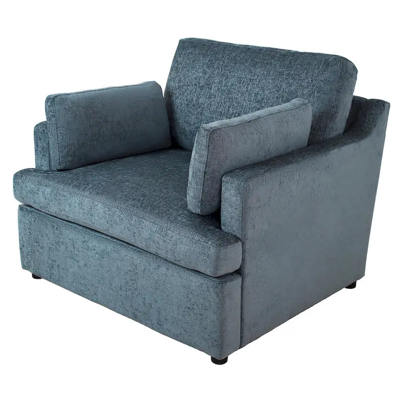 Fauteuil d'appoint surdimensionné Mirod - Coussins d'accoudoirs confortables, style neutre et polyvalent, design élégant, structure durable