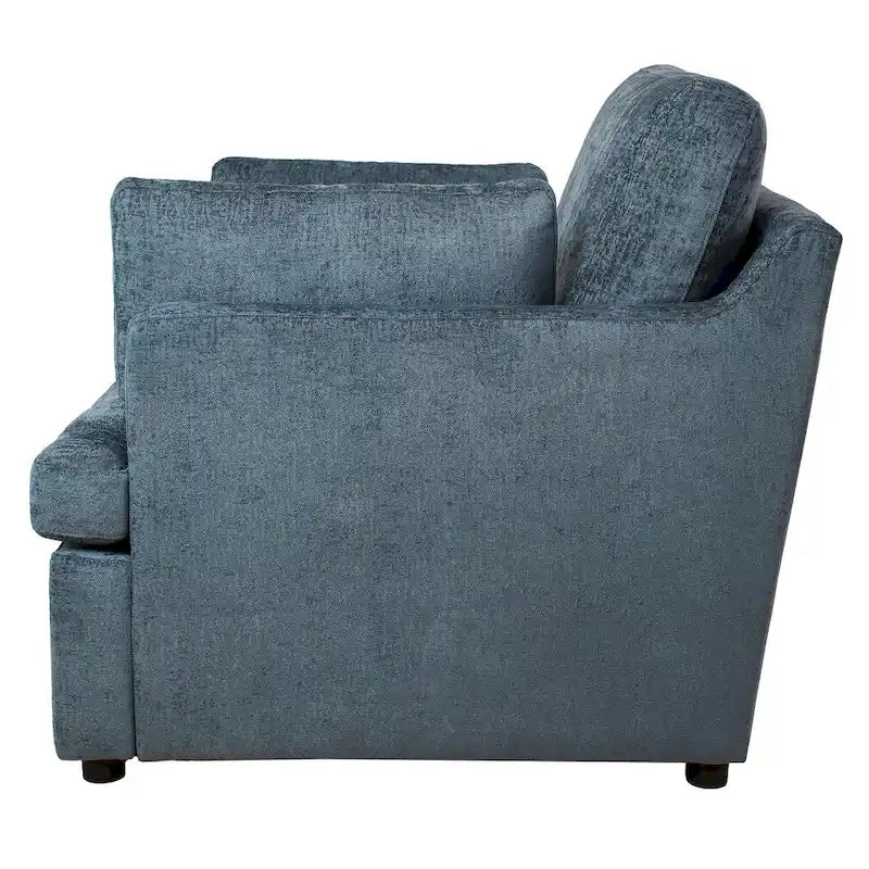 Fauteuil d'appoint surdimensionné Mirod - Coussins d'accoudoirs confortables, style neutre et polyvalent, design élégant, structure durable