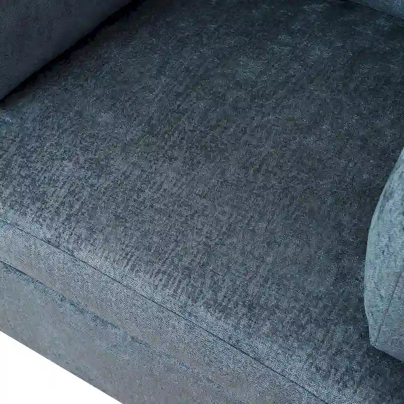 Fauteuil d'appoint surdimensionné Mirod - Coussins d'accoudoirs confortables, style neutre et polyvalent, design élégant, structure durable