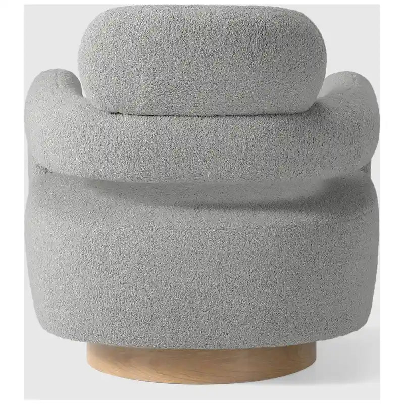 Chaise pivotante Bayville 29 en sherpa de 29 pouces de large (ensemble de 2)