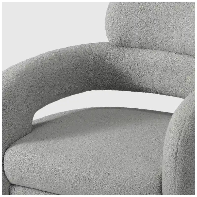 Chaise pivotante Bayville 29 en sherpa de 29 pouces de large (ensemble de 2)
