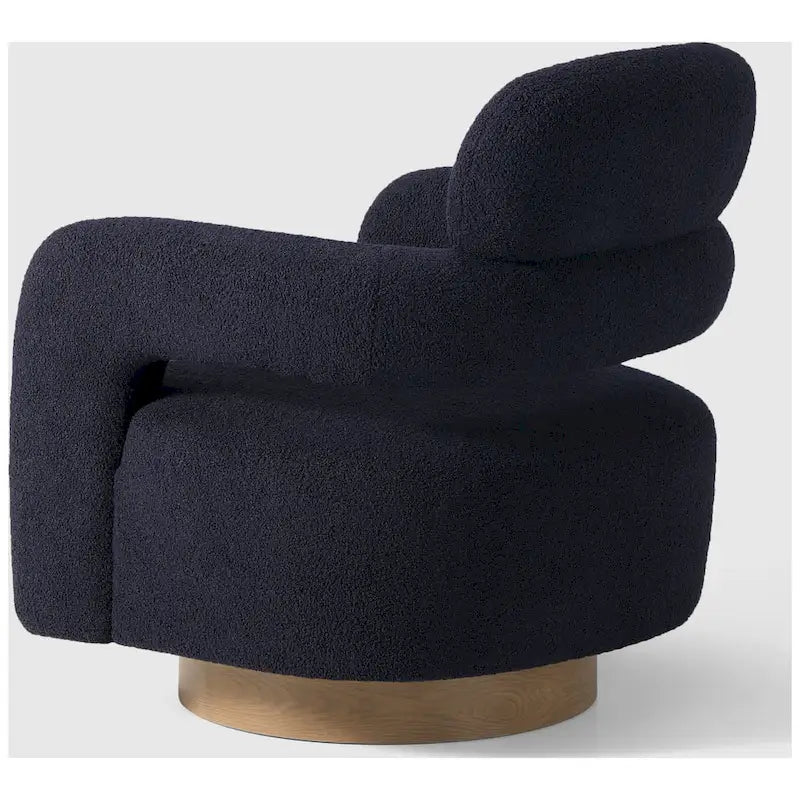 Chaise pivotante Bayville 29 en sherpa de 29 pouces de large (ensemble de 2)