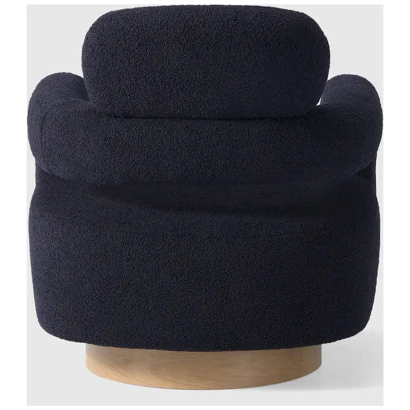 Chaise pivotante Bayville 29 en sherpa de 29 pouces de large (ensemble de 2)