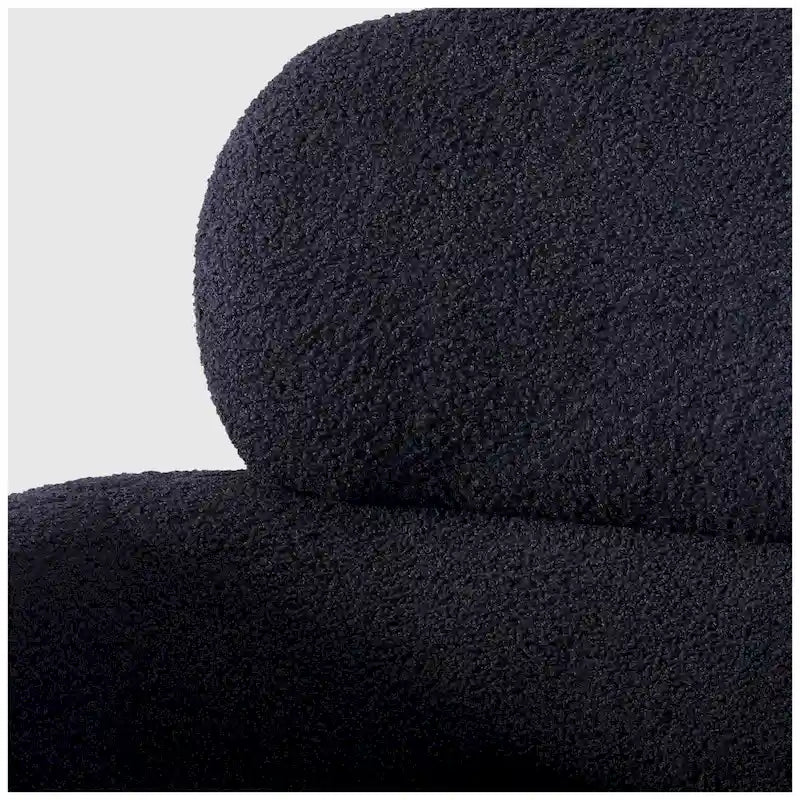 Chaise pivotante Bayville 29 en sherpa de 29 pouces de large (ensemble de 2)