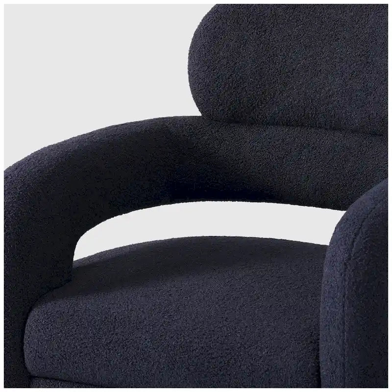 Chaise pivotante Bayville 29 en sherpa de 29 pouces de large (ensemble de 2)