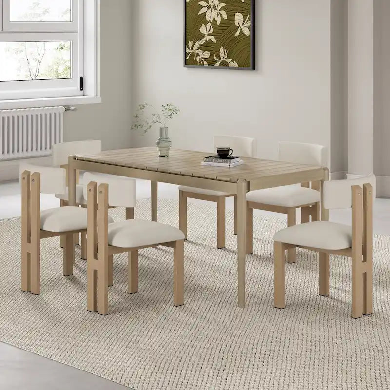 Ensemble de salle à manger 7 pièces Benao par Christopher Knight Home