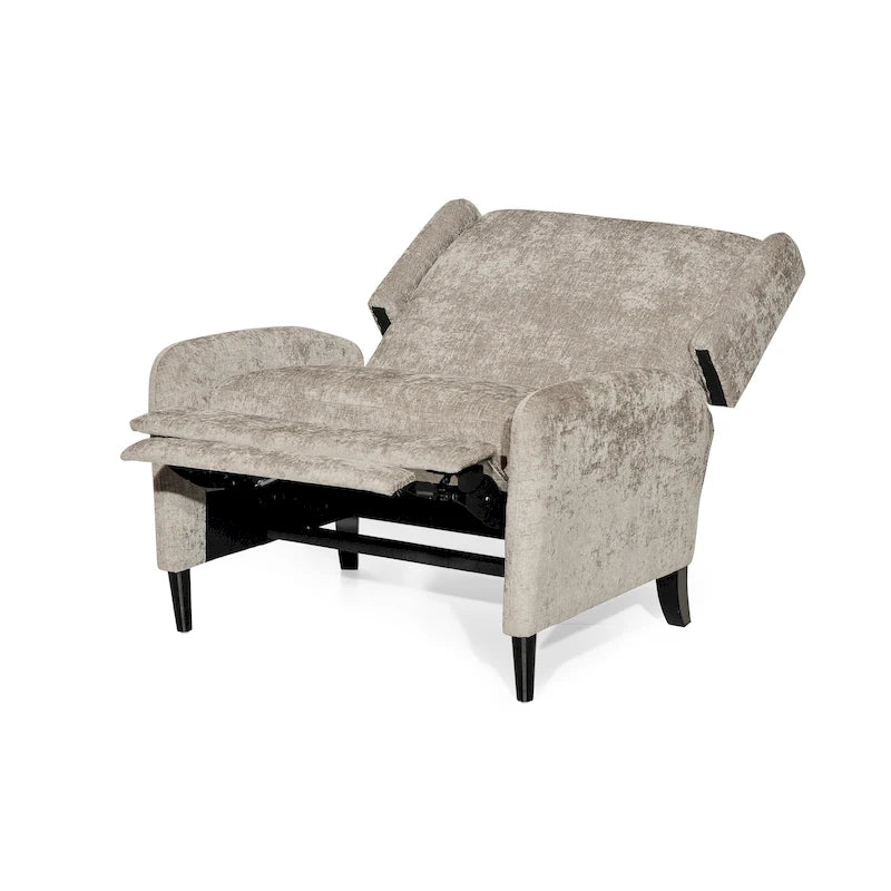 Fauteuil inclinable Roomfitters surdimensionné en tissu texturé, fauteuil inclinable confortable pour le salon