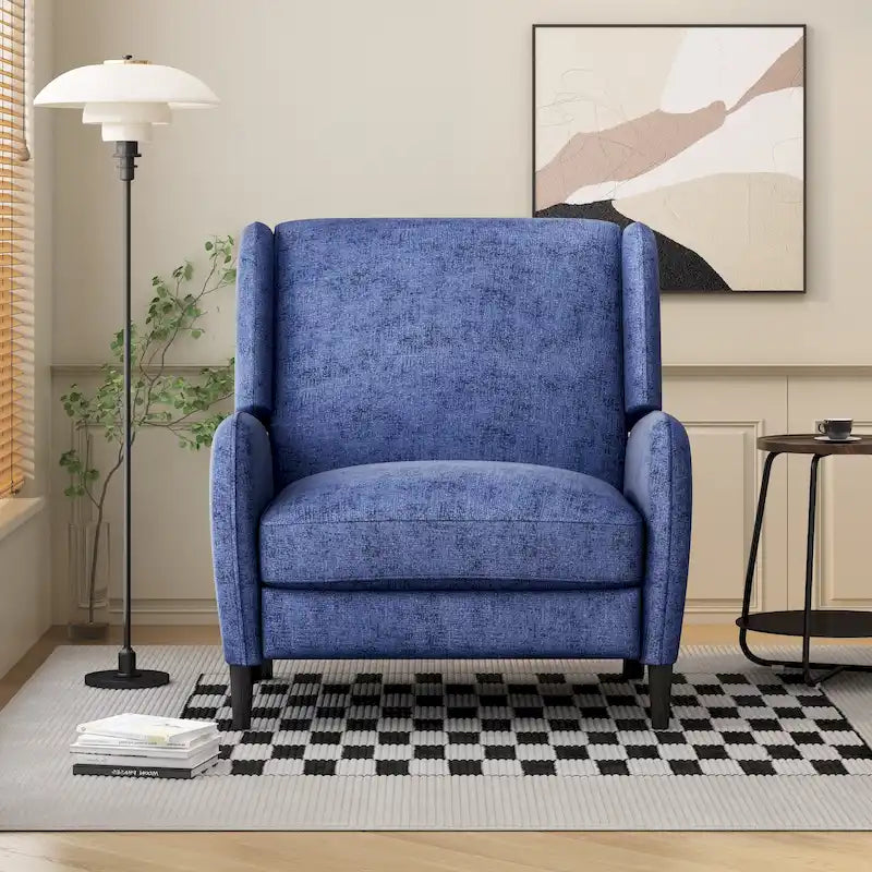 Fauteuil inclinable Roomfitters surdimensionné en tissu texturé, fauteuil inclinable confortable pour le salon