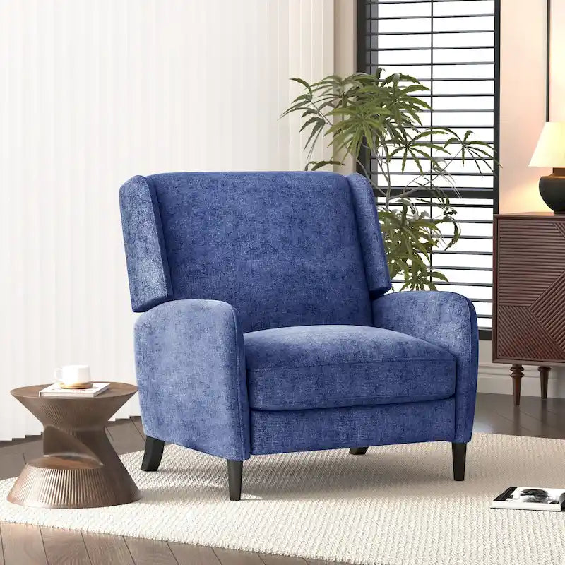 Fauteuil inclinable Roomfitters surdimensionné en tissu texturé, fauteuil inclinable confortable pour le salon