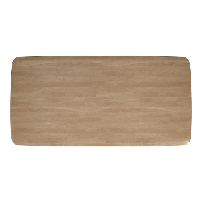 Table de salle à manger en bois Norvik Wave Base par iNSPIRE Q Modern