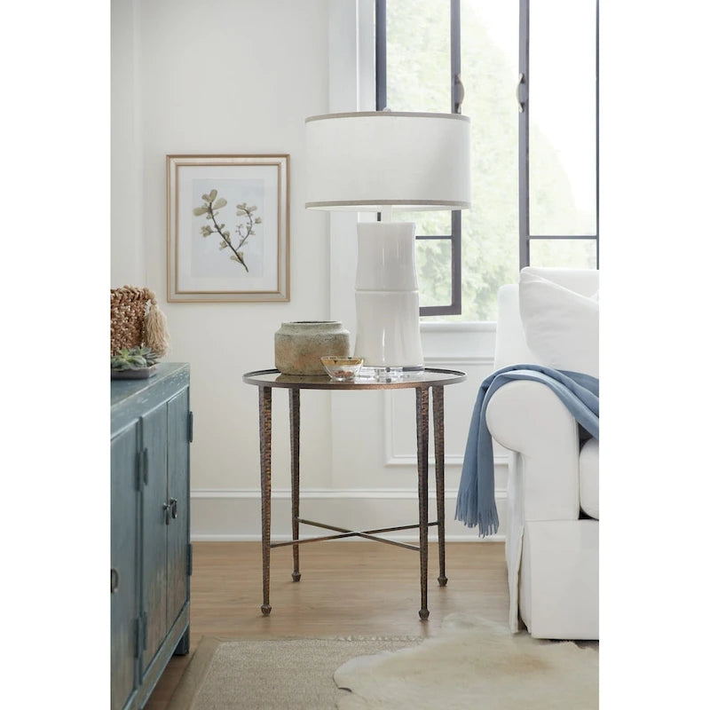 Table basse carrée Hooker Furniture Flanders de 40 pouces de large