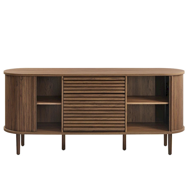 Buffet ovale cannelé Harlan 67