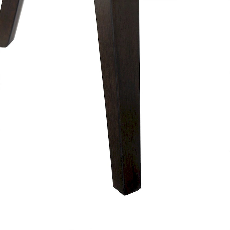 Ensemble de 2 chaises de salle à manger avec accoudoirs, chaises d'appoint ornées de clous décoratifs en bronze