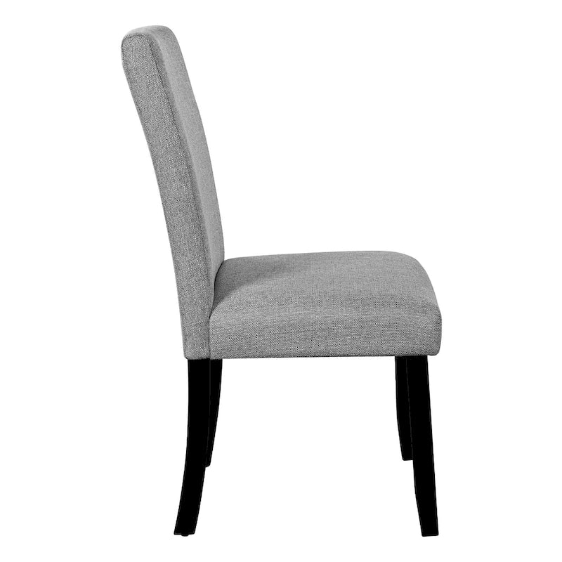 Ensemble de table à manger ronde 5 pièces, ensemble de meubles de cuisine en bois massif comprenant une table et 4 chaises rembourrées