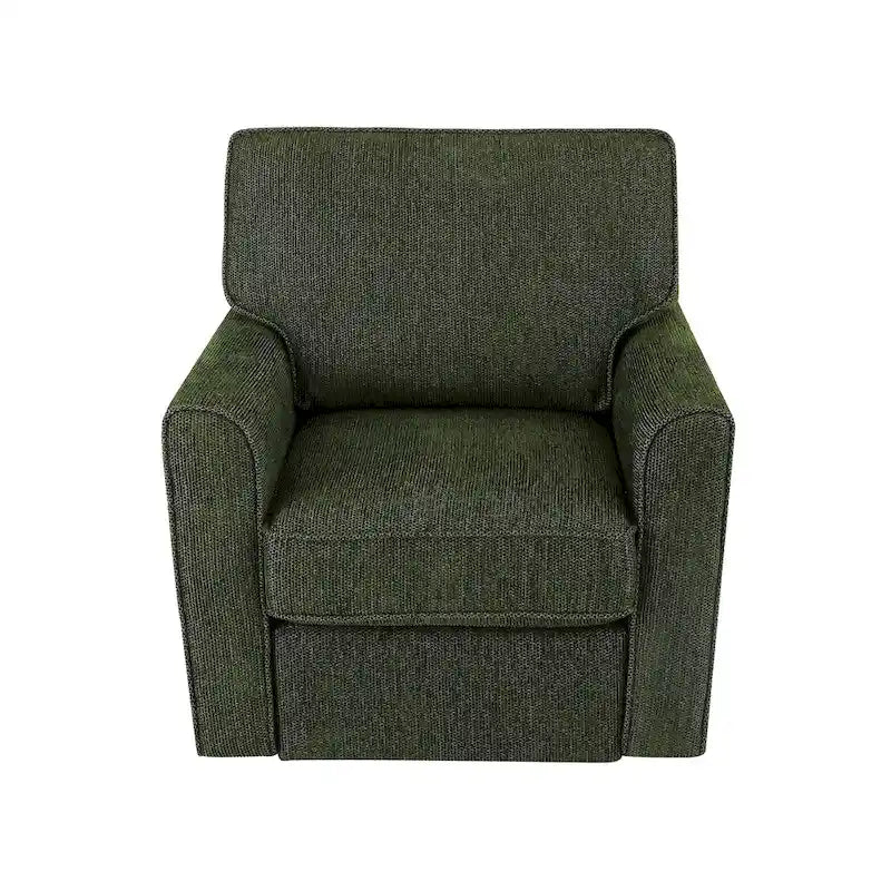 Fauteuil pivotant Chenille 360°, fauteuil moderne avec poches latérales, canapé pivotant, fauteuil inclinable ergonomique pour chambre à coucher