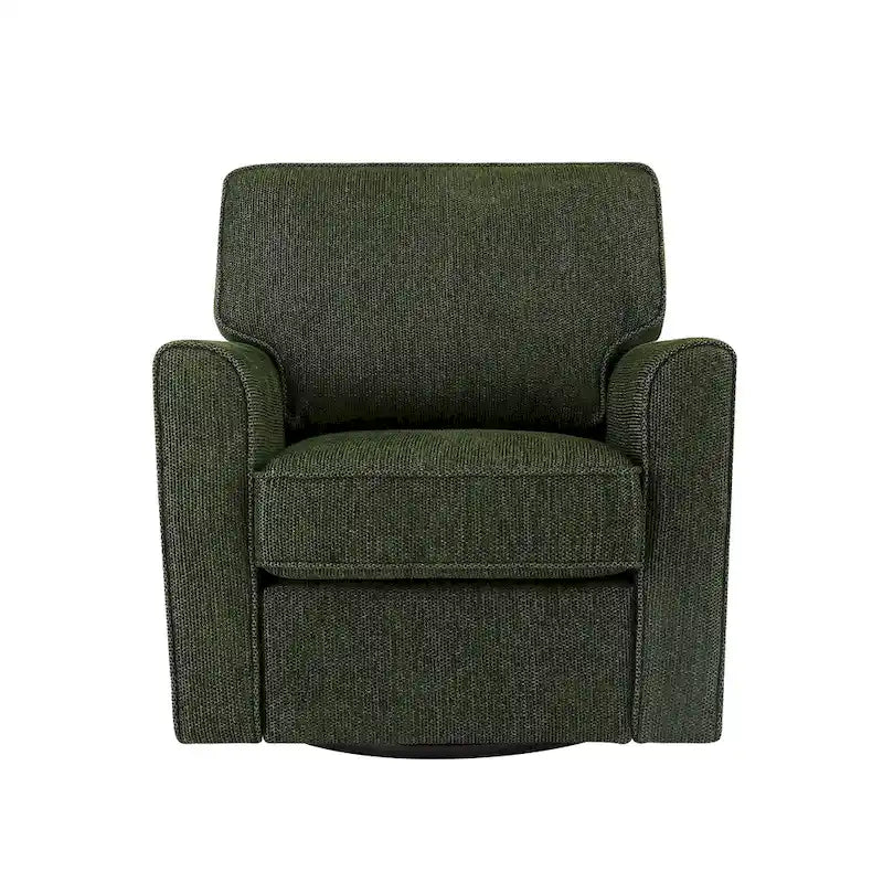 Fauteuil pivotant Chenille 360°, fauteuil moderne avec poches latérales, canapé pivotant, fauteuil inclinable ergonomique pour chambre à coucher