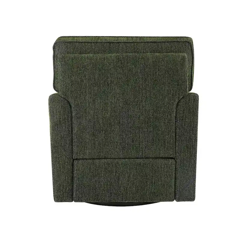 Fauteuil pivotant Chenille 360°, fauteuil moderne avec poches latérales, canapé pivotant, fauteuil inclinable ergonomique pour chambre à coucher