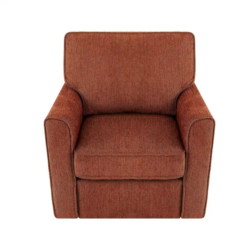 Fauteuil pivotant Chenille 360°, fauteuil moderne avec poches latérales, canapé pivotant, fauteuil inclinable ergonomique pour chambre à coucher