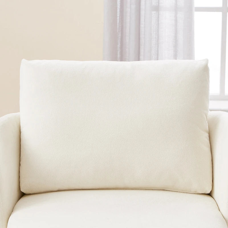 Fauteuil pivotant à 360° en chenille avec design ergonomique incurvé et capacité de charge de 200 kg