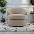 Fauteuil pivotant à 360° en tissu haute performance avec coussins en mousse haute densité