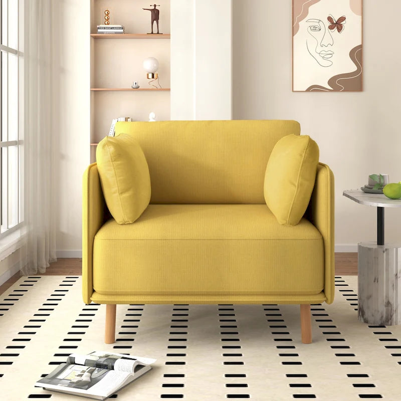 Fauteuil d'appoint rembourré 39,17