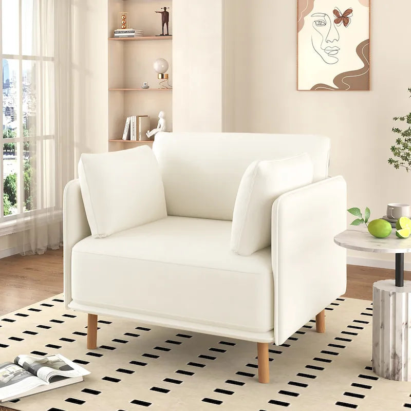 Fauteuil d'appoint rembourré 39,17