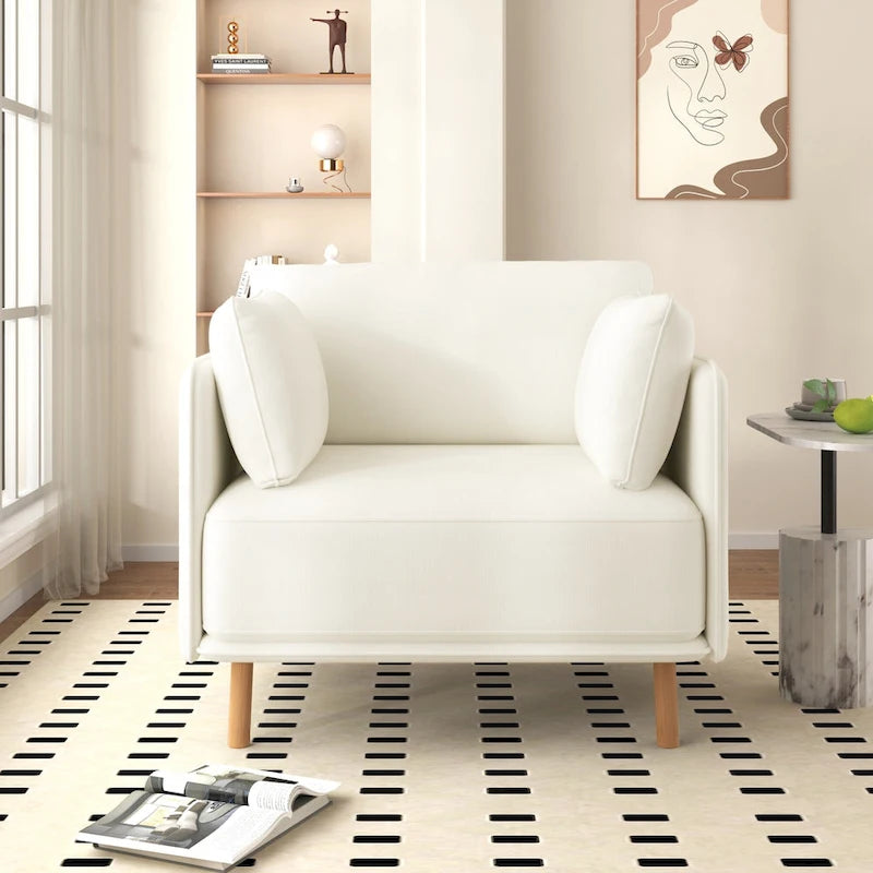 Fauteuil d'appoint rembourré 39,17