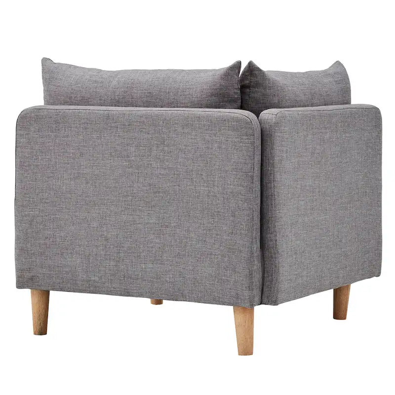Fauteuil d'angle modulaire Malina style milieu du siècle par iNSPIRE Q Modern