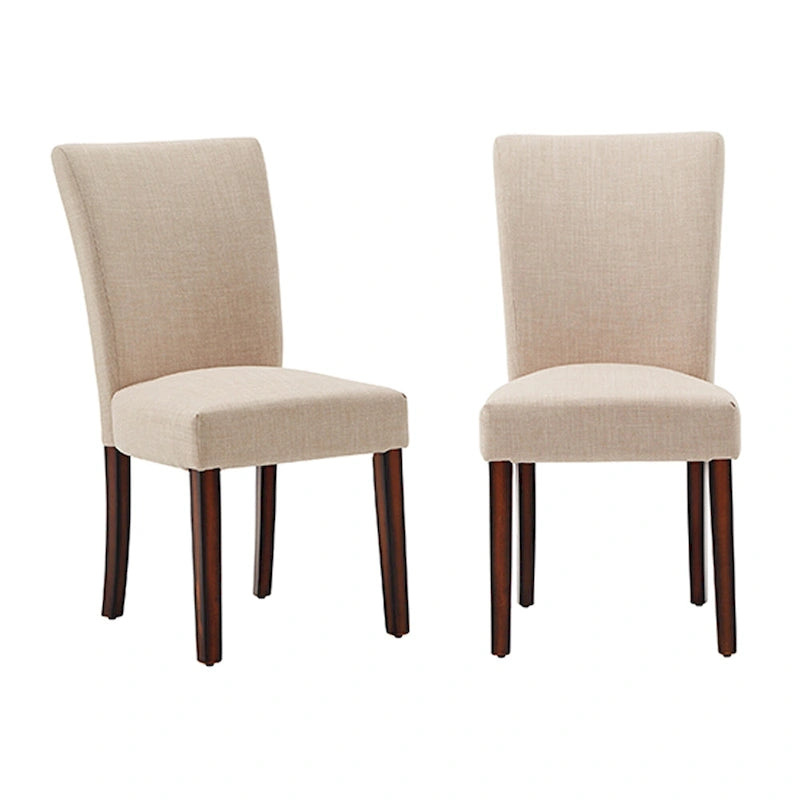 Chaises de salle à manger Dinant Linen Parsons (lot de 2)