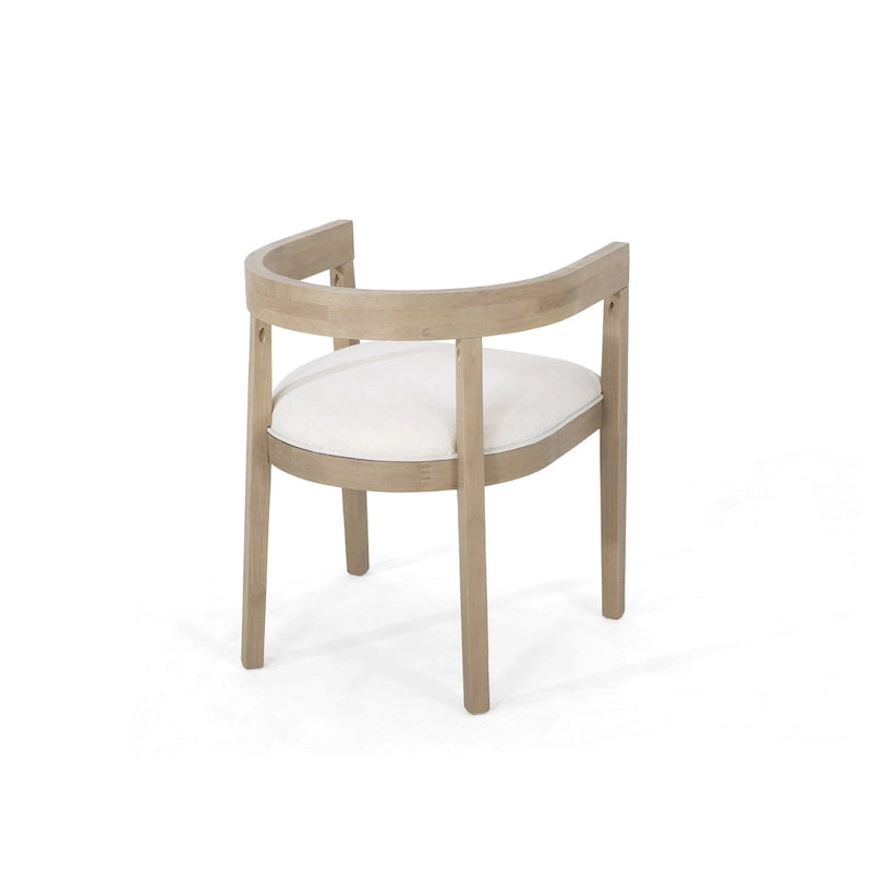 Ensemble de salle à manger 5 pièces Hudson en tissu et bois par Christopher Knight Home