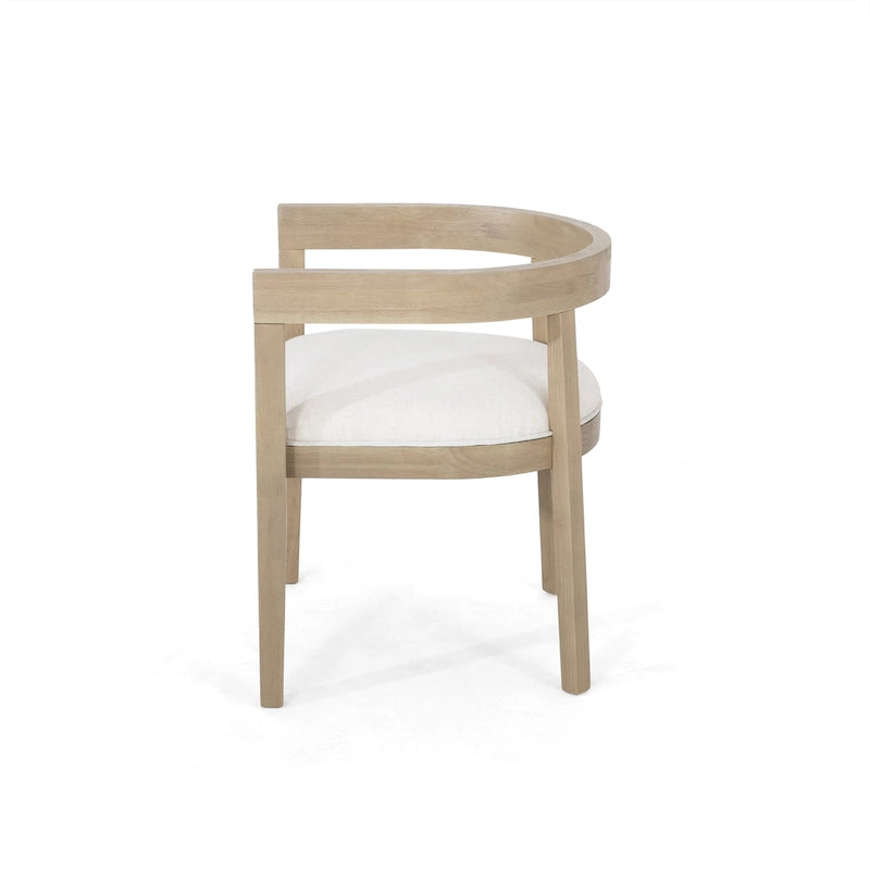 Ensemble de salle à manger 5 pièces Hudson en tissu et bois par Christopher Knight Home