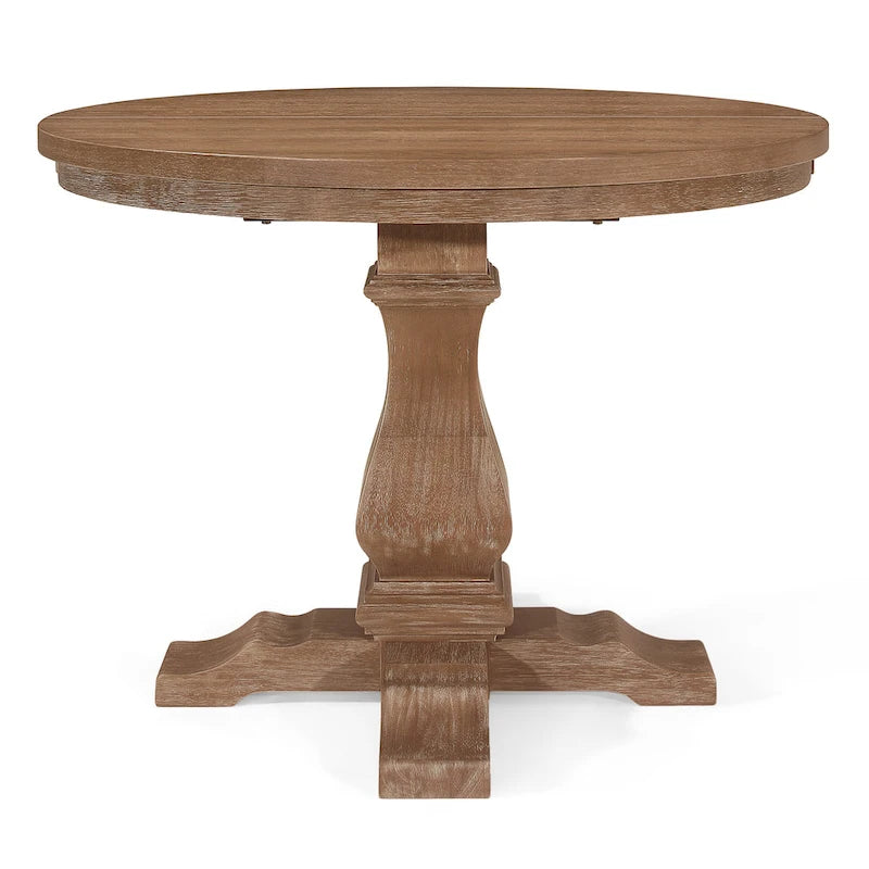 Ensemble de salle à manger 5 pièces Hudson en tissu et bois par Christopher Knight Home