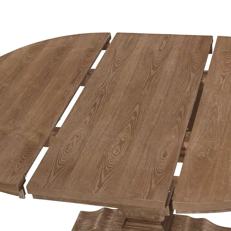Ensemble de salle à manger 5 pièces Hudson en tissu et bois par Christopher Knight Home