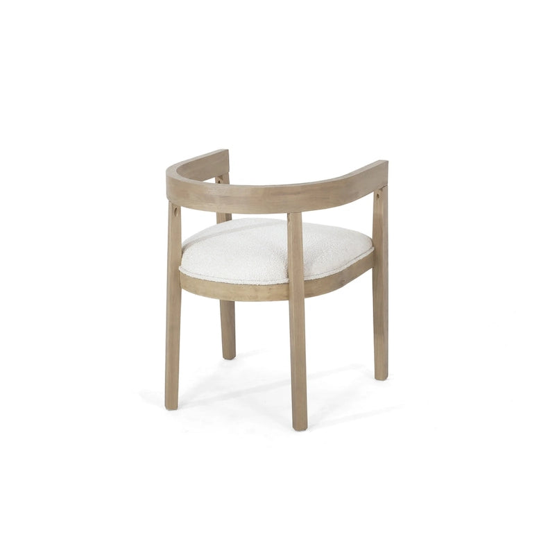 Ensemble de salle à manger 5 pièces Hudson en tissu et bois par Christopher Knight Home