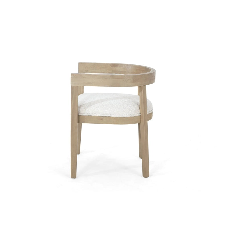 Ensemble de salle à manger 5 pièces Hudson en tissu et bois par Christopher Knight Home