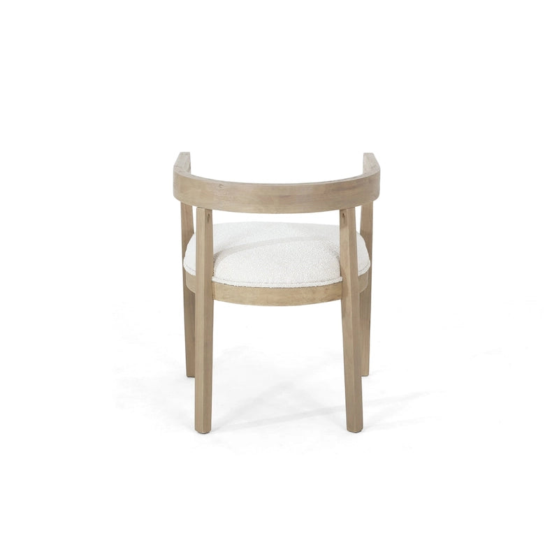 Ensemble de salle à manger 5 pièces Hudson en tissu et bois par Christopher Knight Home