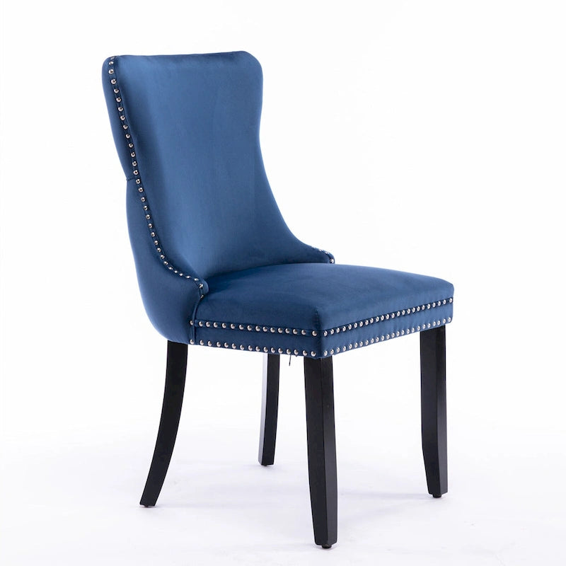 Chaise de salle à manger rembourrée à oreilles A&amp;A Furniture