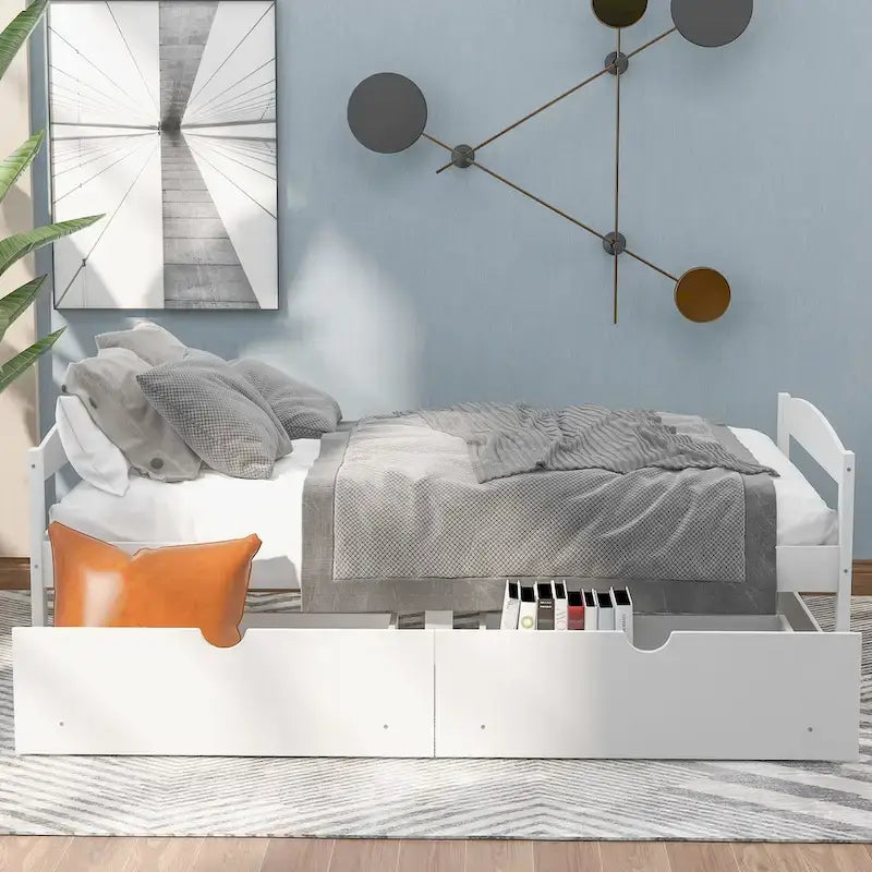 Lit plateforme simple
