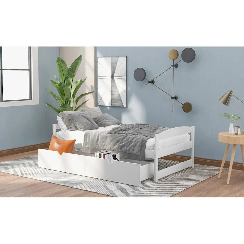Lit plateforme simple